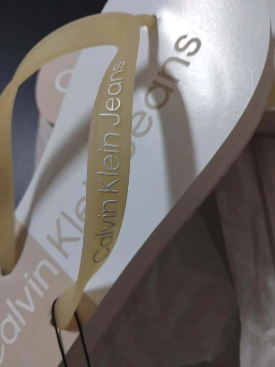 Calvin Klein Sandal Beach Flatform 39